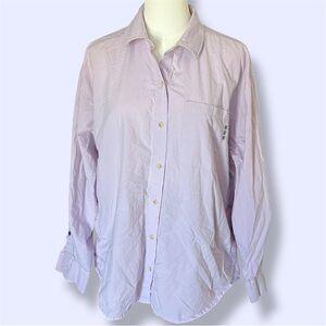 Scotch & Soda Lavender Button-Up Shirt